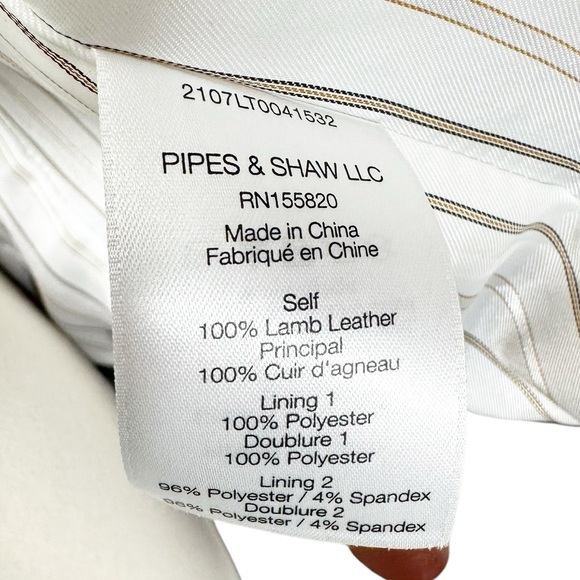 VERONICA BEARD Gaya Leather Dickey Blazer Jacket | 0 Rust $1395 New with Tags - Picture 14 of 16